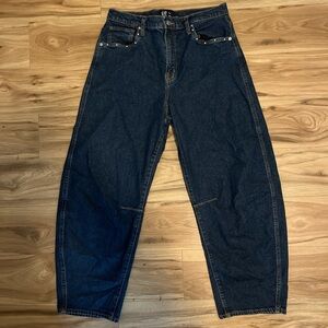 Gap dark Blue barrel Denim Jeans